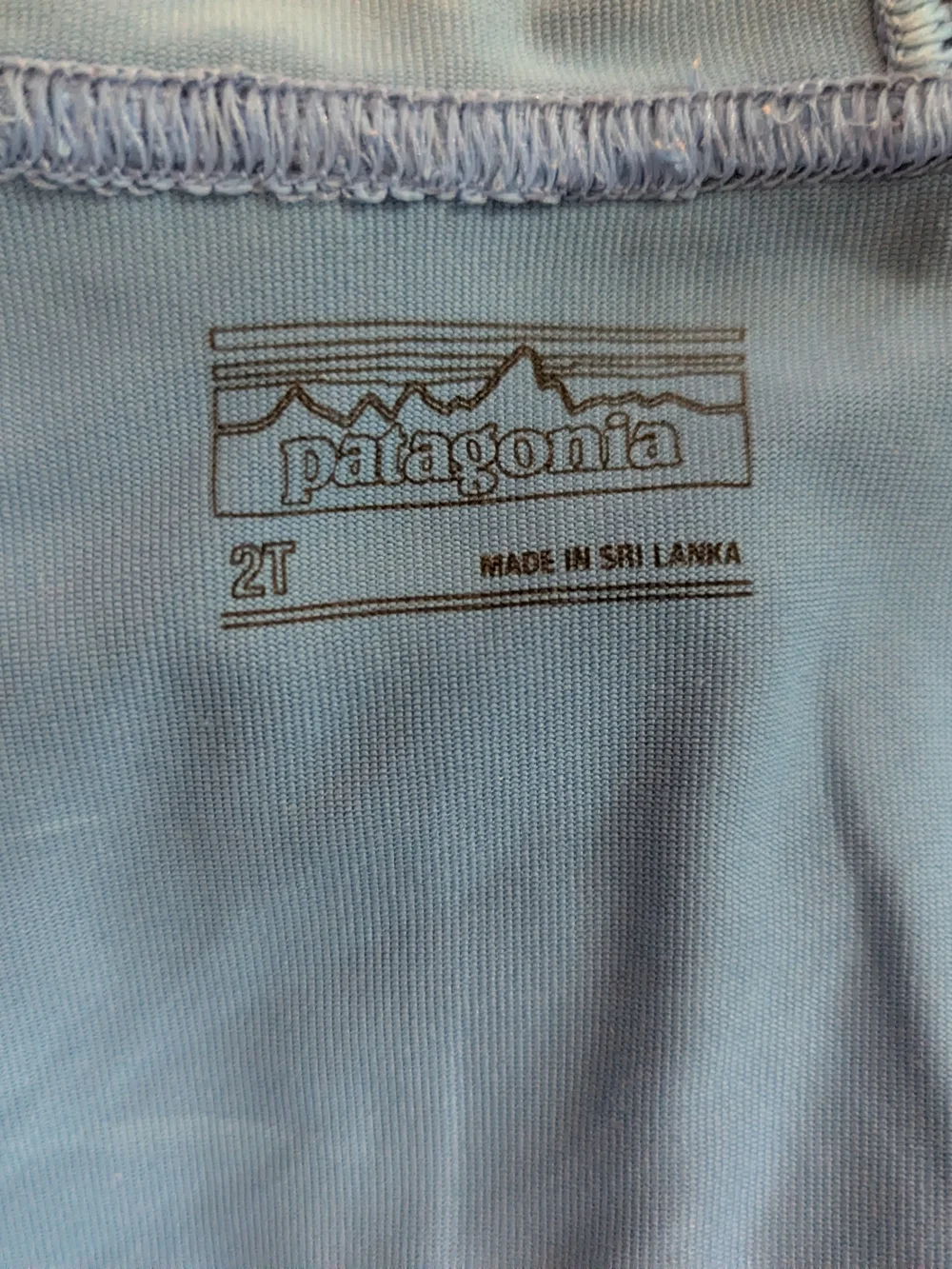 Patagonia Capilene Silkweight Sun Hoody Shirt 2T Superior Blue 2019